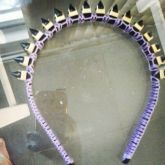 Tiara de Spike Lilás T02