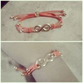 Pulseira Camurcinha Infinito P06