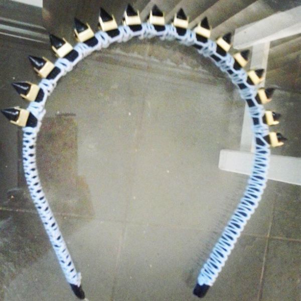 Tiara de Spike Azul T03
